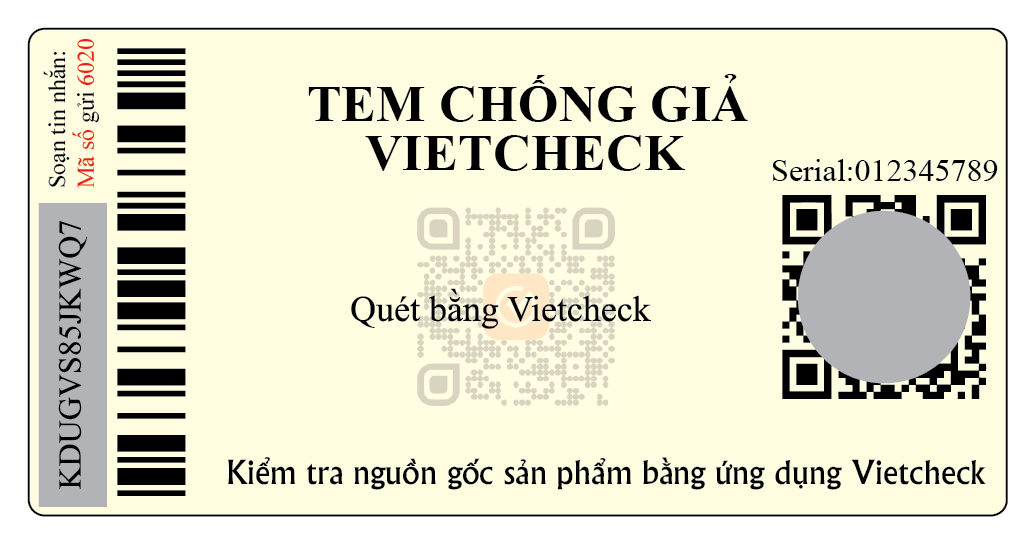 In tem chống giả ở đâu?